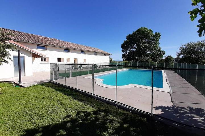 Maison de vacances pour 11 personnes, avec jardin