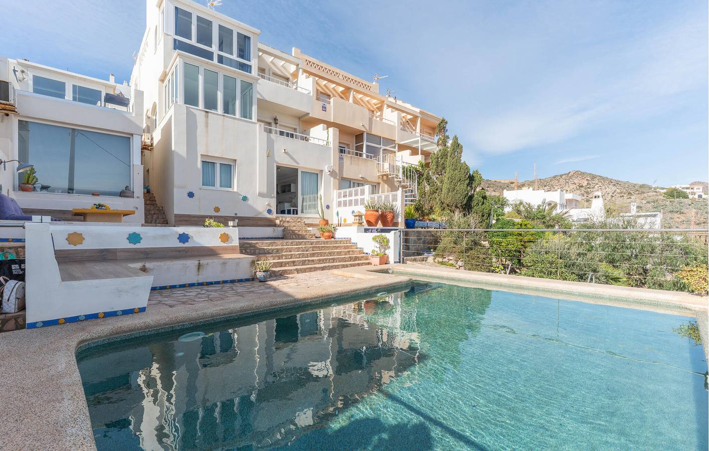 Fuga al mare: accogliente appartamento con 2 camere da letto, piscina e accesso alla spiaggia in San José (Andalusia), Nijar