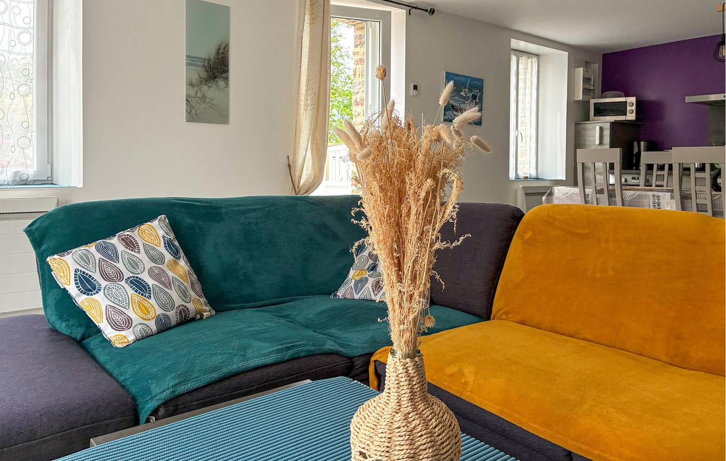 Acogedor apartamento de 2 dormitorios cerca de la costa y del centro de la ciudad, con jardín y wifi in Saint-Germain-sur-Ay, Coutances y alrededores
