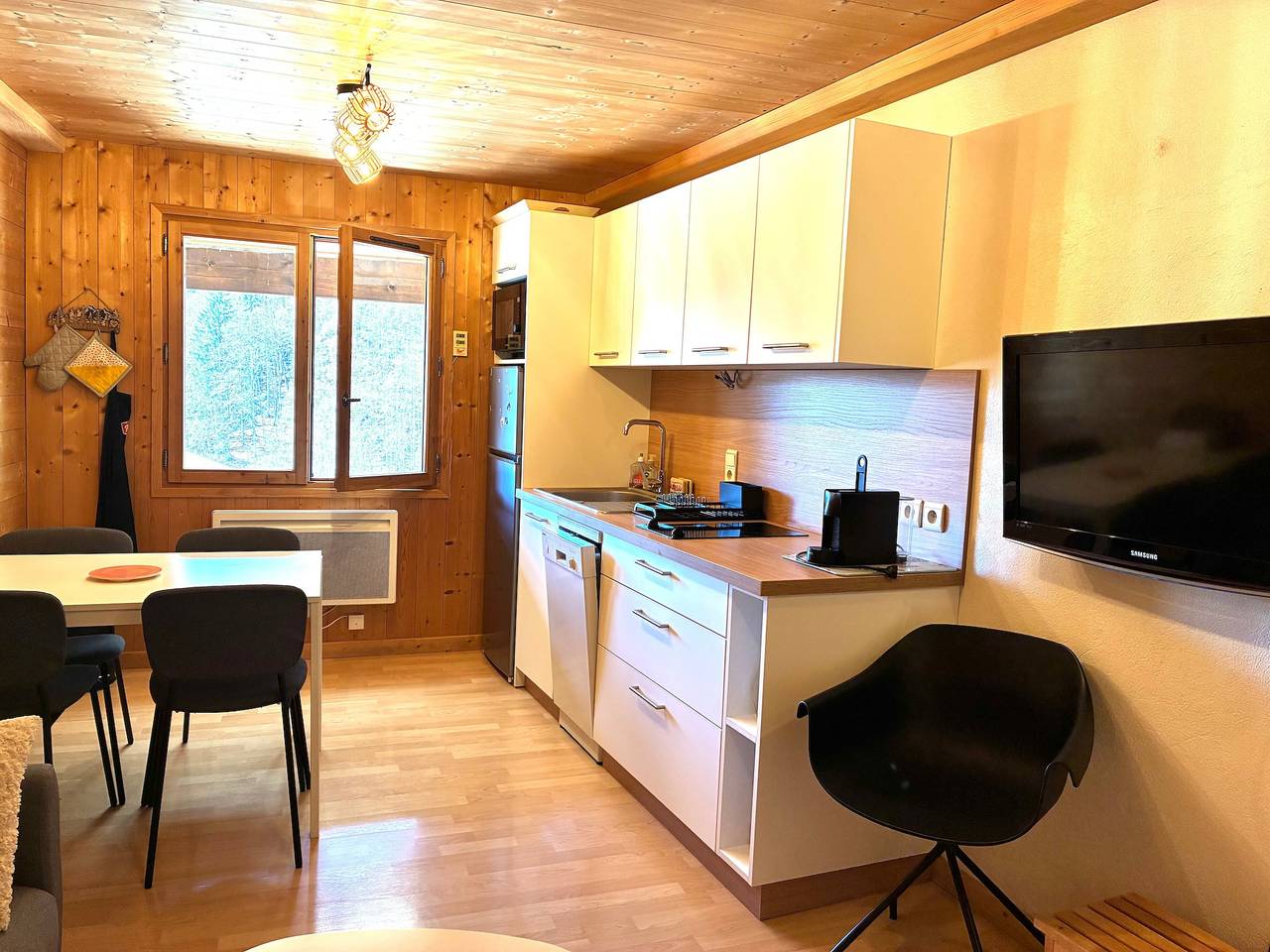 Apartamento T3 acogedor en el corazón de La Giettaz in La Giettaz, Albertville region