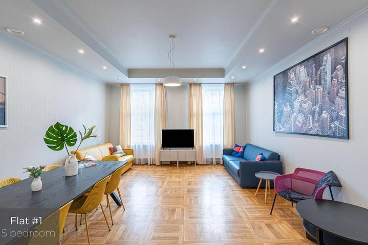 Ferienwohnung für 8 Personen, mit Garten und Ausblick, mit Haustier
