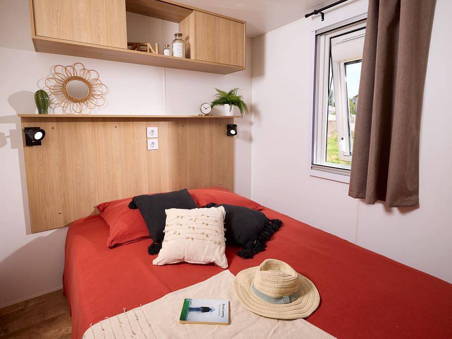 Camping Vert Gapeau - Mobilhome 6 personas - Casa móvil Vanilla de 3 dormitorios con aire acondicionado in Hyeres, Region de Toulon
