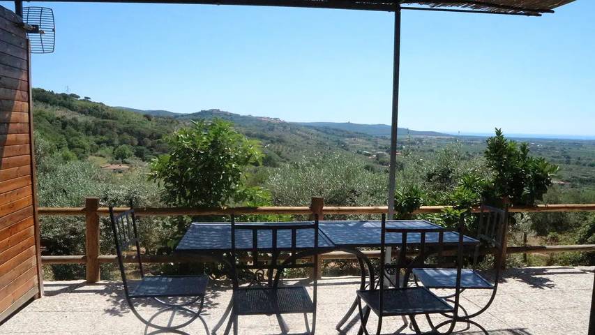 Ferienhaus für 4 Personen, mit Garten in Castagneto Carducci