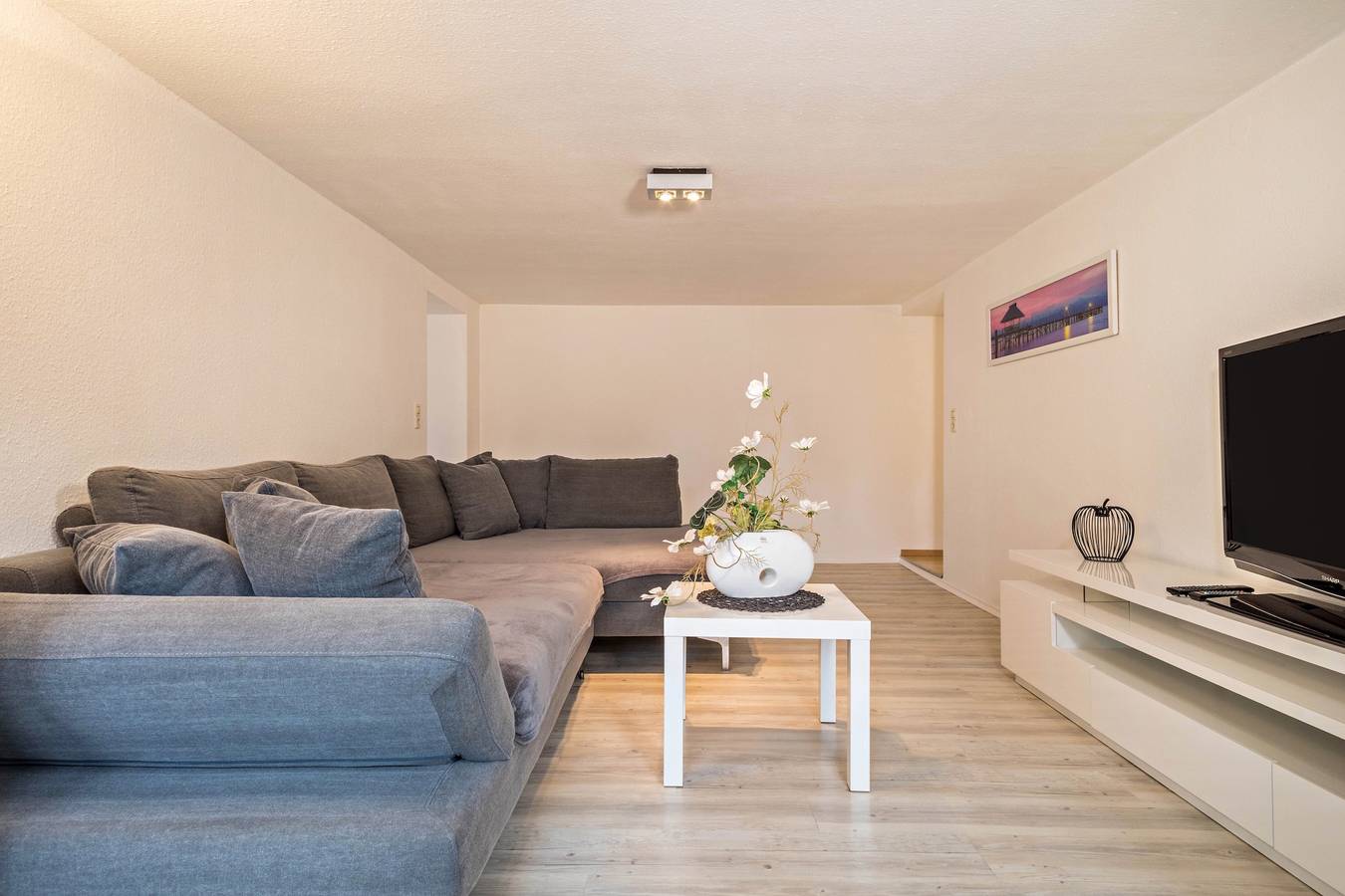 Apartamento entero, "Gästehaus Heilig Ferienwohnung" a pocos metros del lago de Constanza in Langenargen, Region Bodensee-Oberschwaben