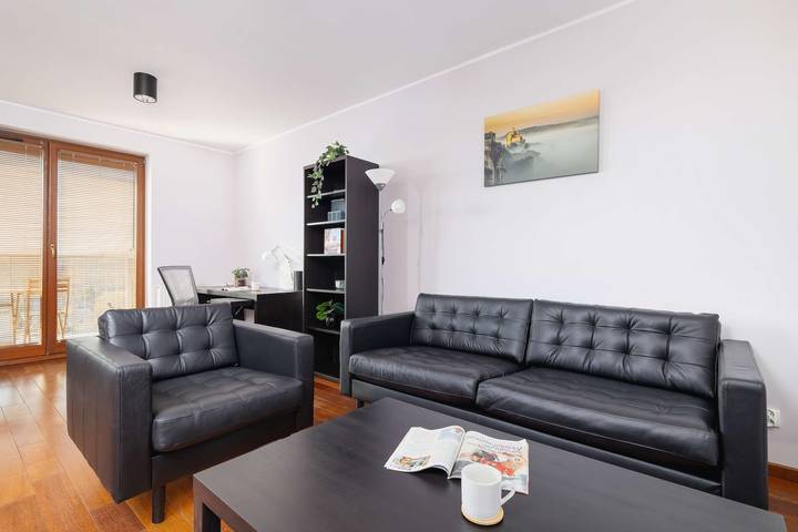 Apartament wakacyjny dla 2 osób, z balkon/ taras, zwierzęta dozwolone w Dębniki