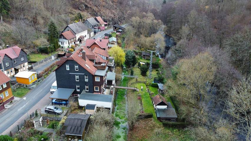 Ferienwohnung für 3 Personen, mit Ausblick und Garten sowie Terrasse, mit Haustier in Altenbrak