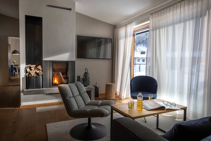Hütte für 4 Personen, mit Sauna und Balkon, mit Haustier in Silvretta Montafon
