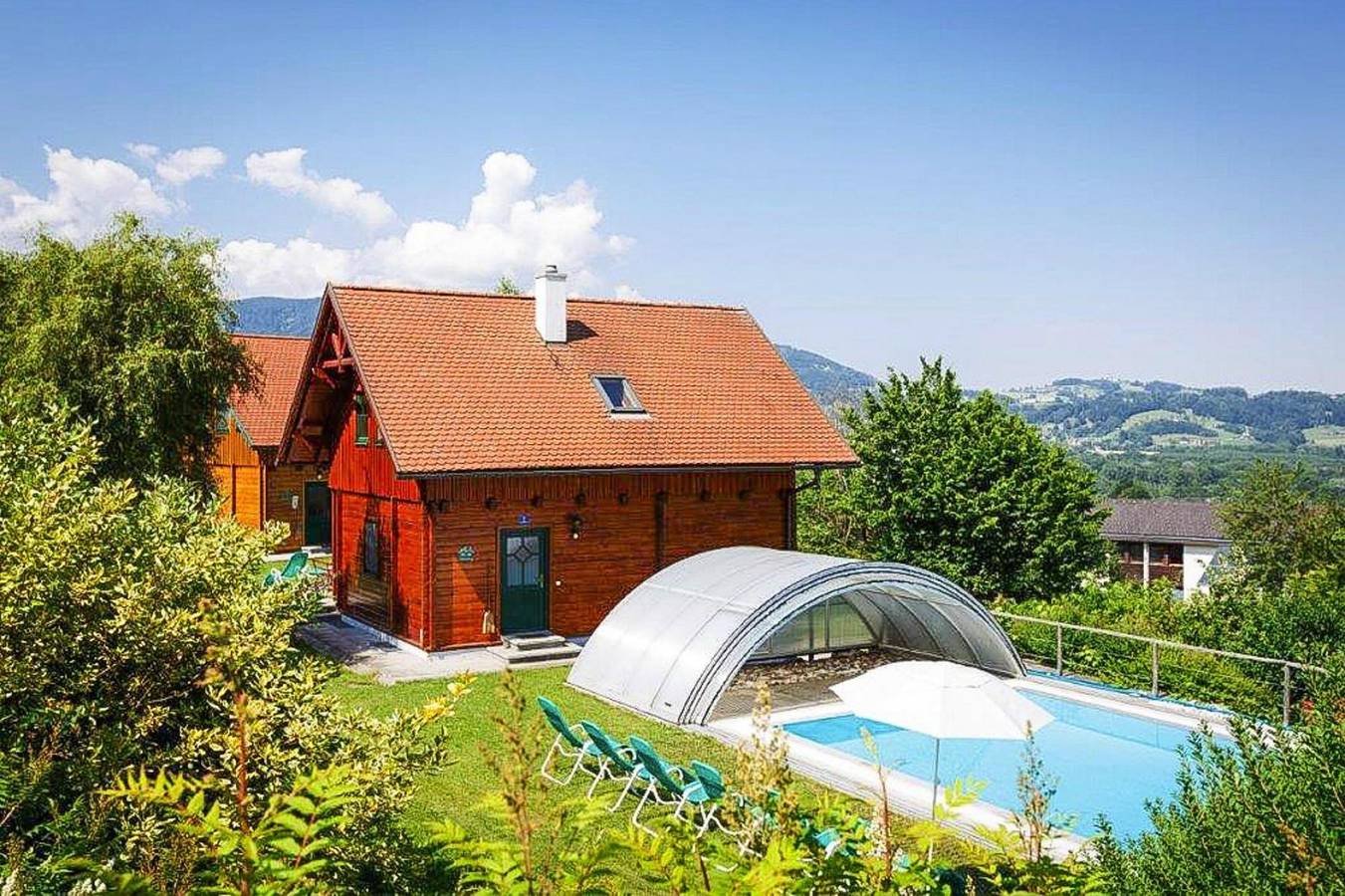 Blockhaus in Schlierbach nahe Loipen in Schlierbach, Steyr-Kirchdorf
