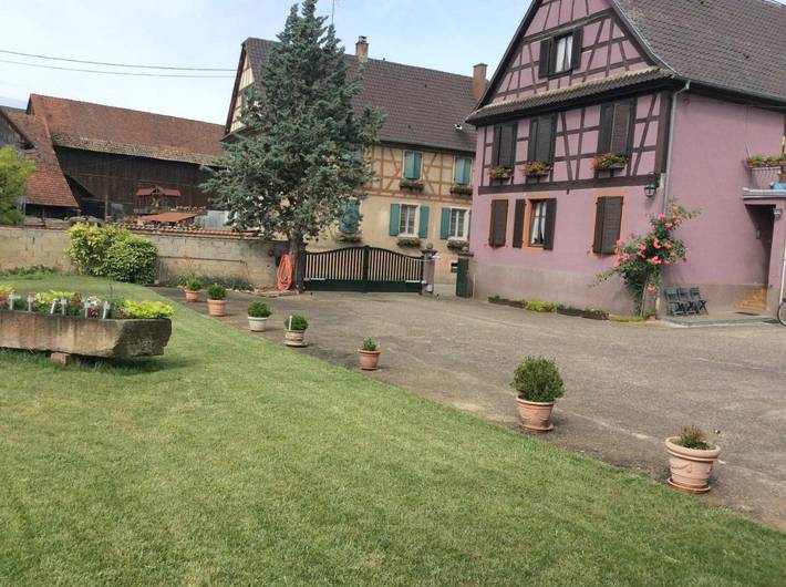 Location de vacances pour 5 personnes, avec vue et jardin à Ebersheim - 2