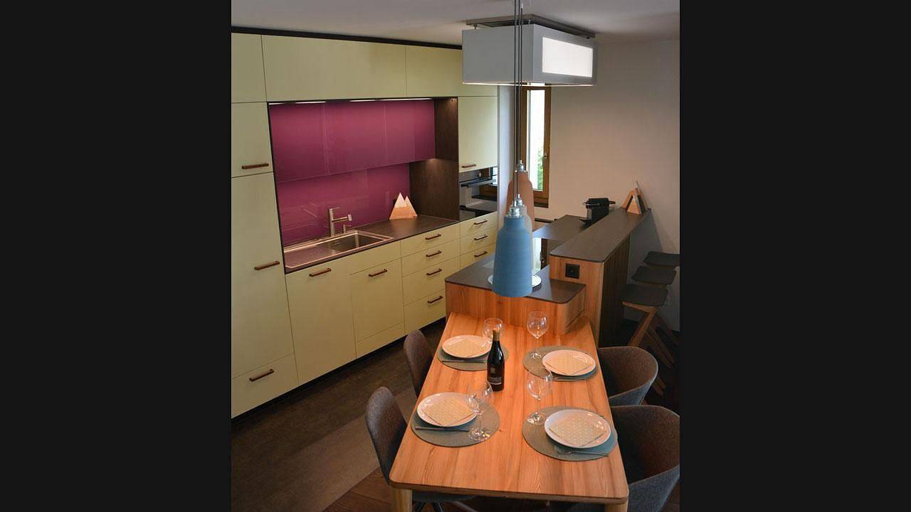 Ganze Ferienwohnung, Ferien Falera, 3.5 Zimmer-Ferienwohnung für 4 Pers in Falera, Flims Laax Falera