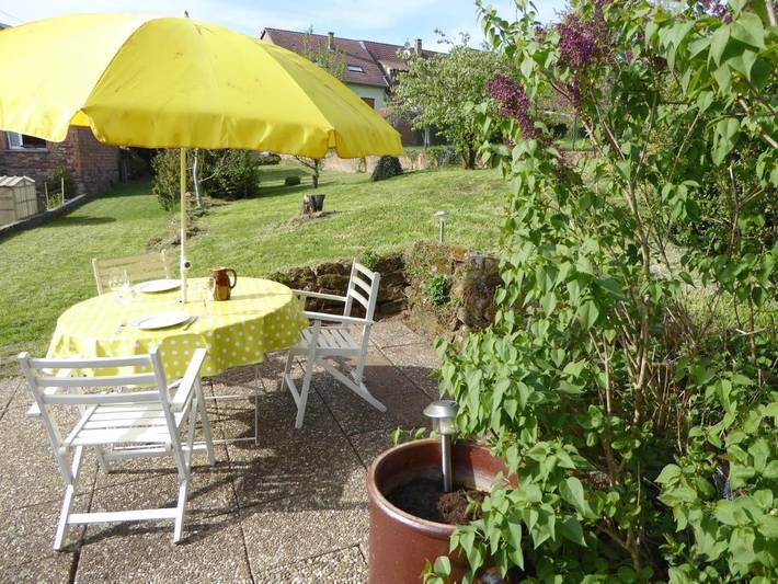 Gîte pour 4 personnes, avec vue et jardin à Eschbourg