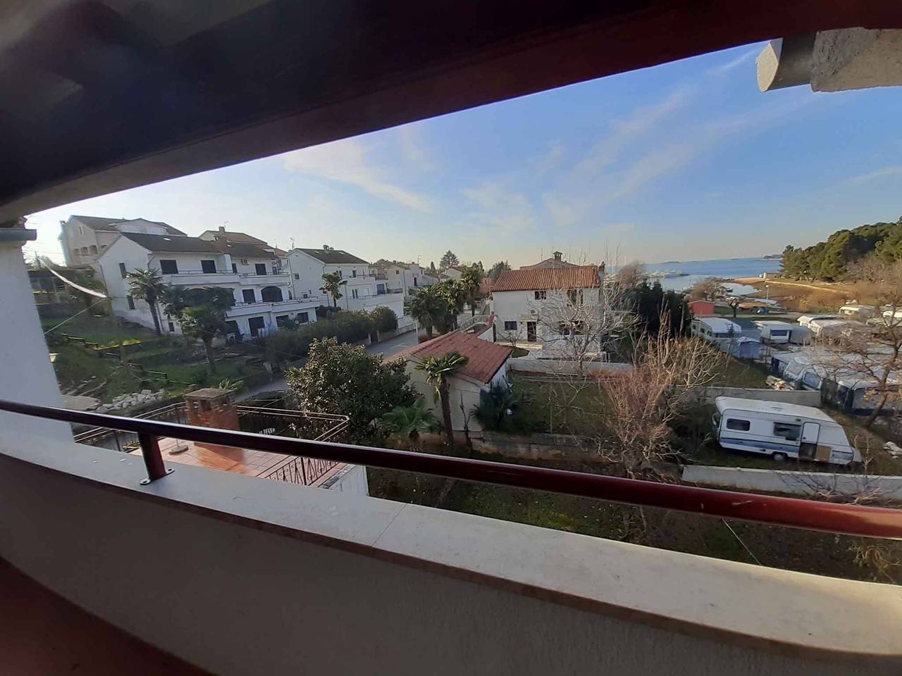 Entire studio, Studio mit Balkon und Meerblick  in Funtana, Vrsar-Funtana
