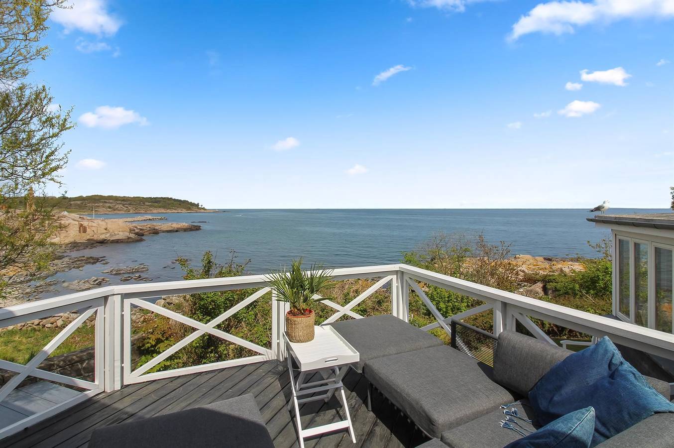Casa de vacaciones para 6 personas con terraza in Allinge, Bornholm