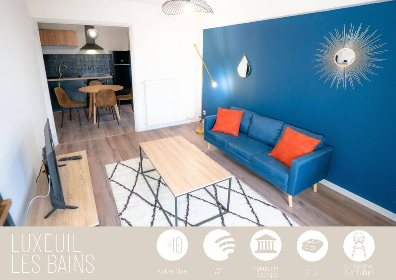 Appartement entier, * Le Rétro : hyper centre* in Luxeuil-les-Bains, Haute-Saône
