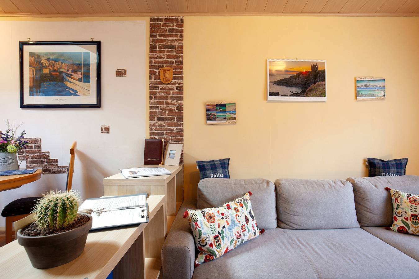 Apartamento entero, Apartamento 'Ferienwohnung Failte' con jardín privado y Wi-Fi in Selters, Distrito de Limburg-Weilburg