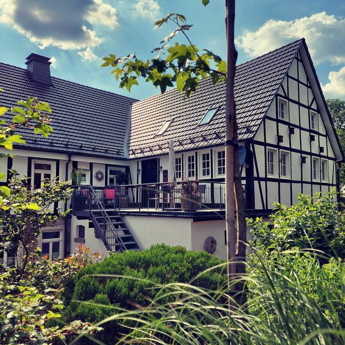 Ferienwohnung für 6 Personen, mit Garten