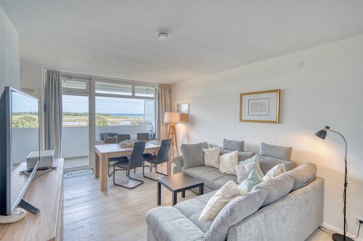 Ferienpark für 4 Personen, mit Balkon und Ausblick sowie Seeblick