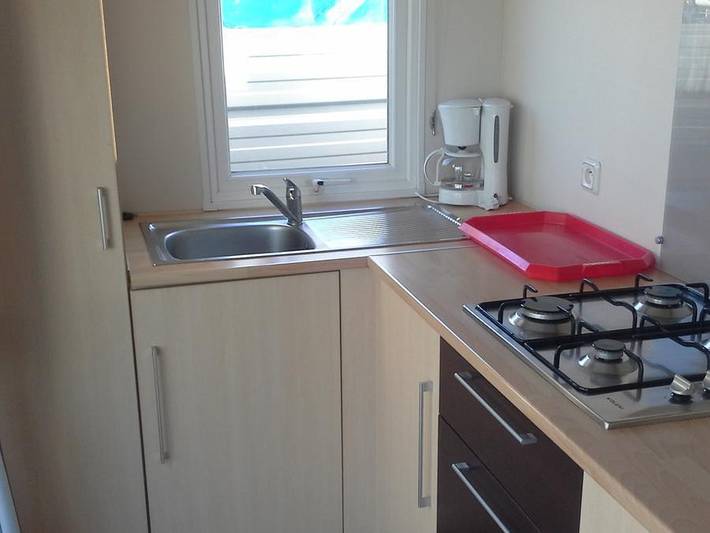 Camping Prad'Héol  - Mobilheim 9 personen - Mb 4 Zimmer 8/9 Pers. in Mesquer, Côte d'Amour