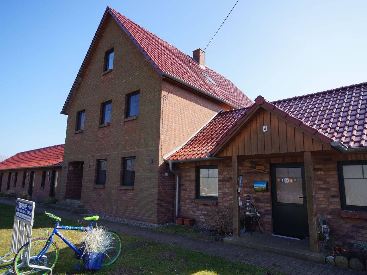 Familienhof Miller - 24m² | 1 Raum | 1 Duschbad mit Wc | Terrasse... in Rerik, Neubukow-Salzhaff