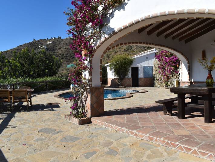 Finca Higueron mit privatem Pool in Cómpeta, Cordillera Penibética