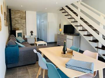 Gîte pour 4 personnes, avec terrasse et jardin à Gâvres