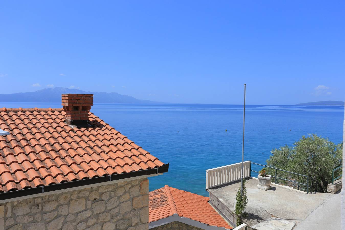Ganze Wohnung, Studio Appartement am Strand Brist, Makarska As-18859-a in Brist, Makarska Riviera