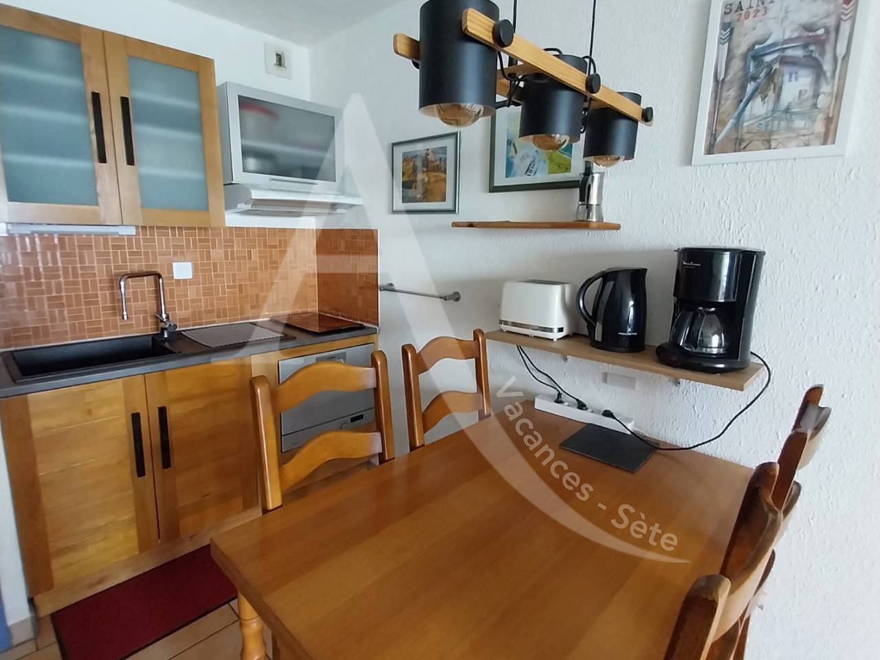 Apartamento entero, 021 / T2 Vue Mer Avec Wi-Fi Et Parking in Sete, Côte d'Améthyste