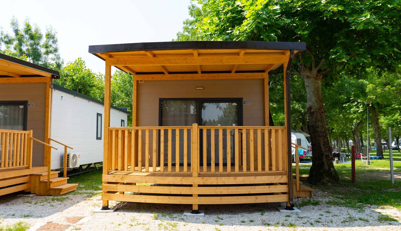 Mobil-home avec piscine in Castelnuovo del Garda, Montagnes autour du lac de Garde