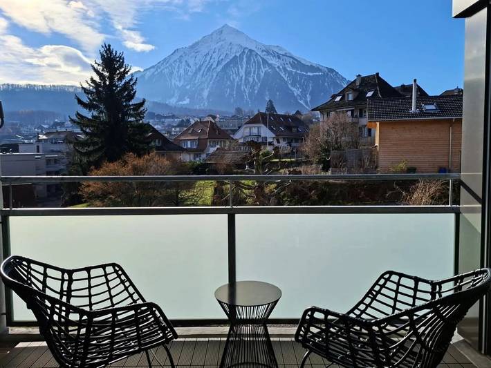 Gîte pour 6 personnes, avec Balcon à Spiez - 3