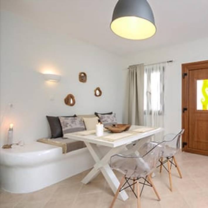 Villa pour 4 personnes, avec jardin ainsi que terrasse et vue sur l’océan dans Naxos - 4