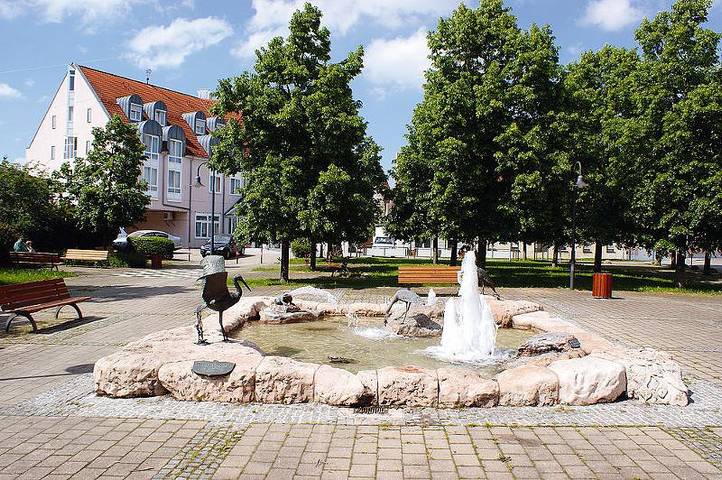 Hotel für 2 Personen, mit Balkon/Terrasse und Whirlpool sowie Terrasse und Sauna in Gunzenhausen