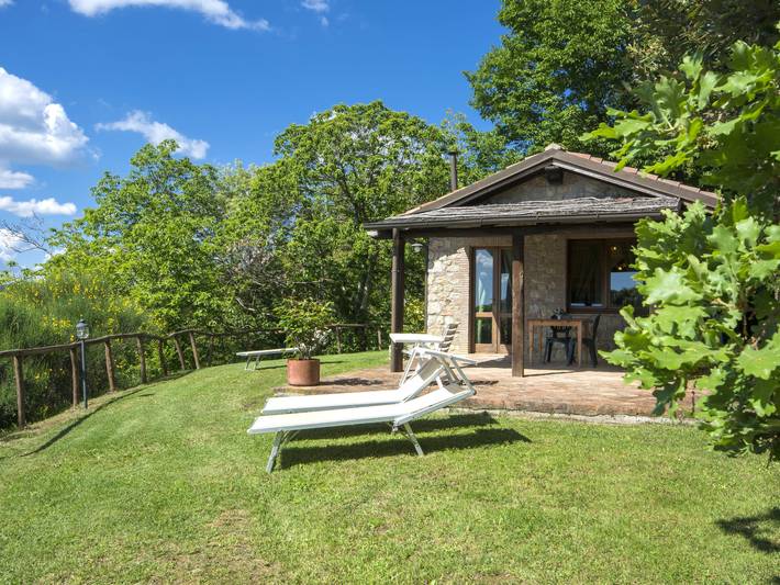 Maison de vacances pour 2 personnes, avec vue ainsi que jardin et terrasse, animaux acceptés - 1