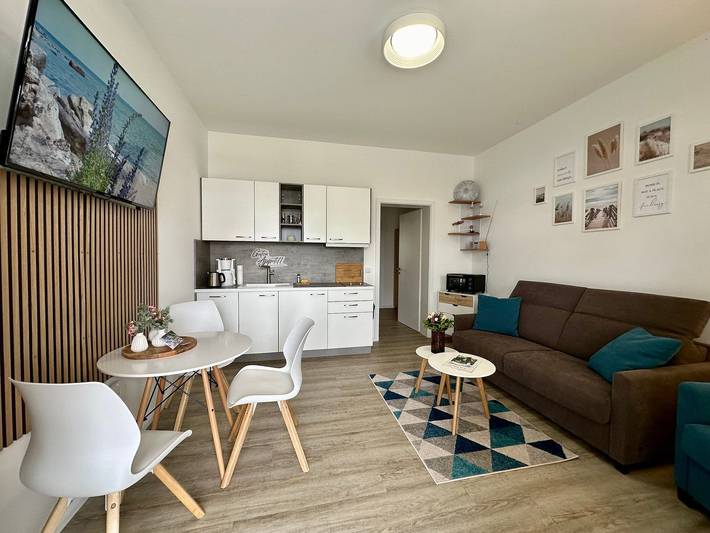 Ferienwohnung für 3 Personen, mit Balkon und Ausblick in Thiessow - 2