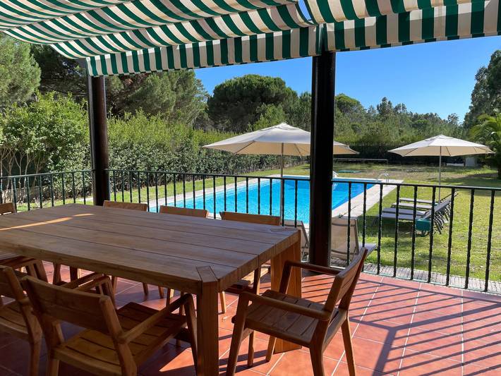 Casa de campo para 8 pessoas, com jardim na Costa de Galé