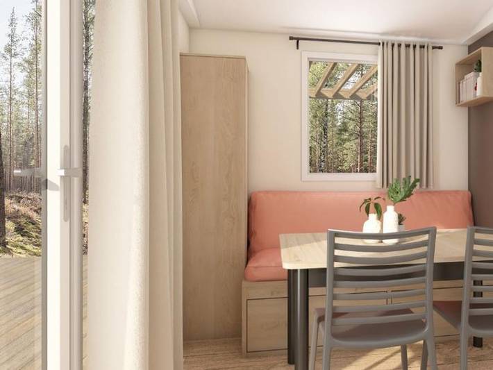 Mobil home pour 2 personnes, avec bassin pour enfant à Signes - 3