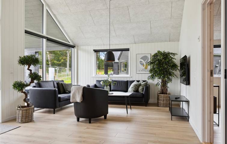 Apartment mit Meerblick, Terrasse, Parkplatz und WiFi - 600m zum Strand in Krakow am See, Mecklenburgische Seenplatte