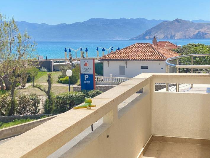 Ferienwohnung für 2 Personen, mit Balkon/Terrasse in Baska - 2