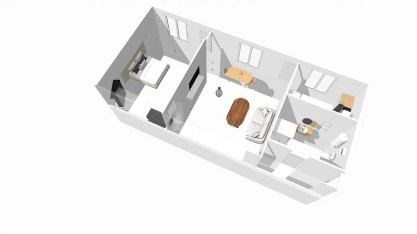 Gîte pour 3 personnes, avec vue à La Courneuve - 4