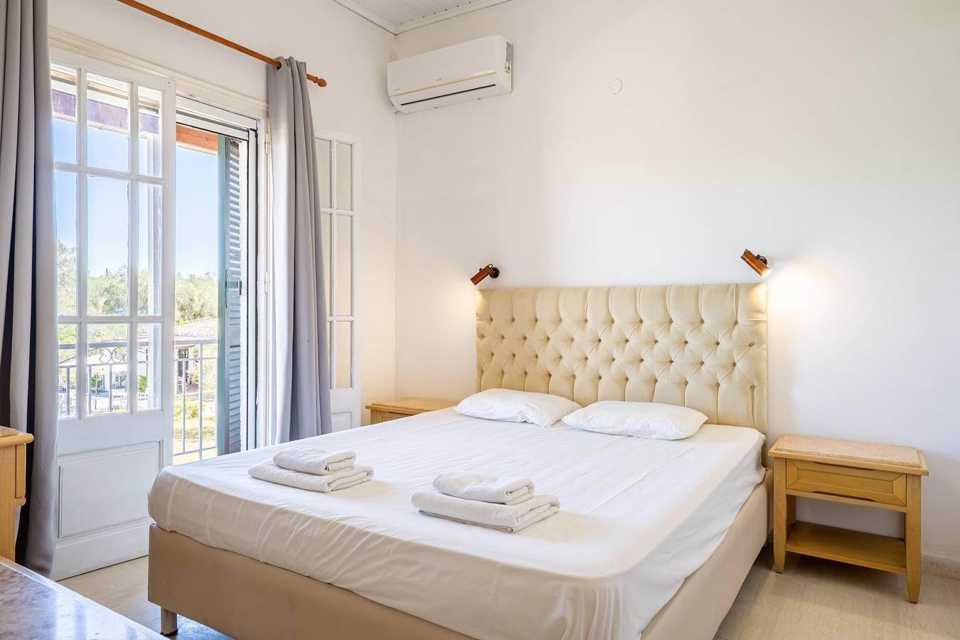 Ganze Wohnung, Apartment 'Alykes Family Resort Quadrum 1' mit Balkon, Wlan und Klimaanlage in Korfu
