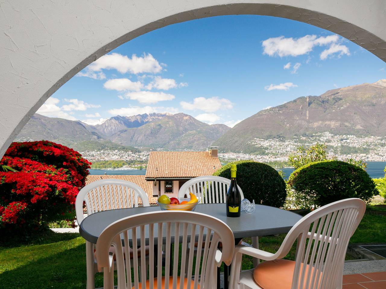 Ganze Wohnung, Residenza Miralago Apt. A4 in Piazzogna, Gambarogno