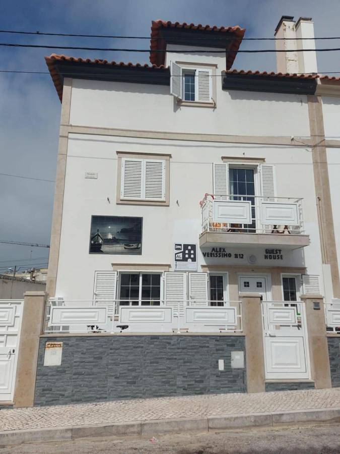 Pousada para 4 pessoas, com terraço e vista na Nazaré