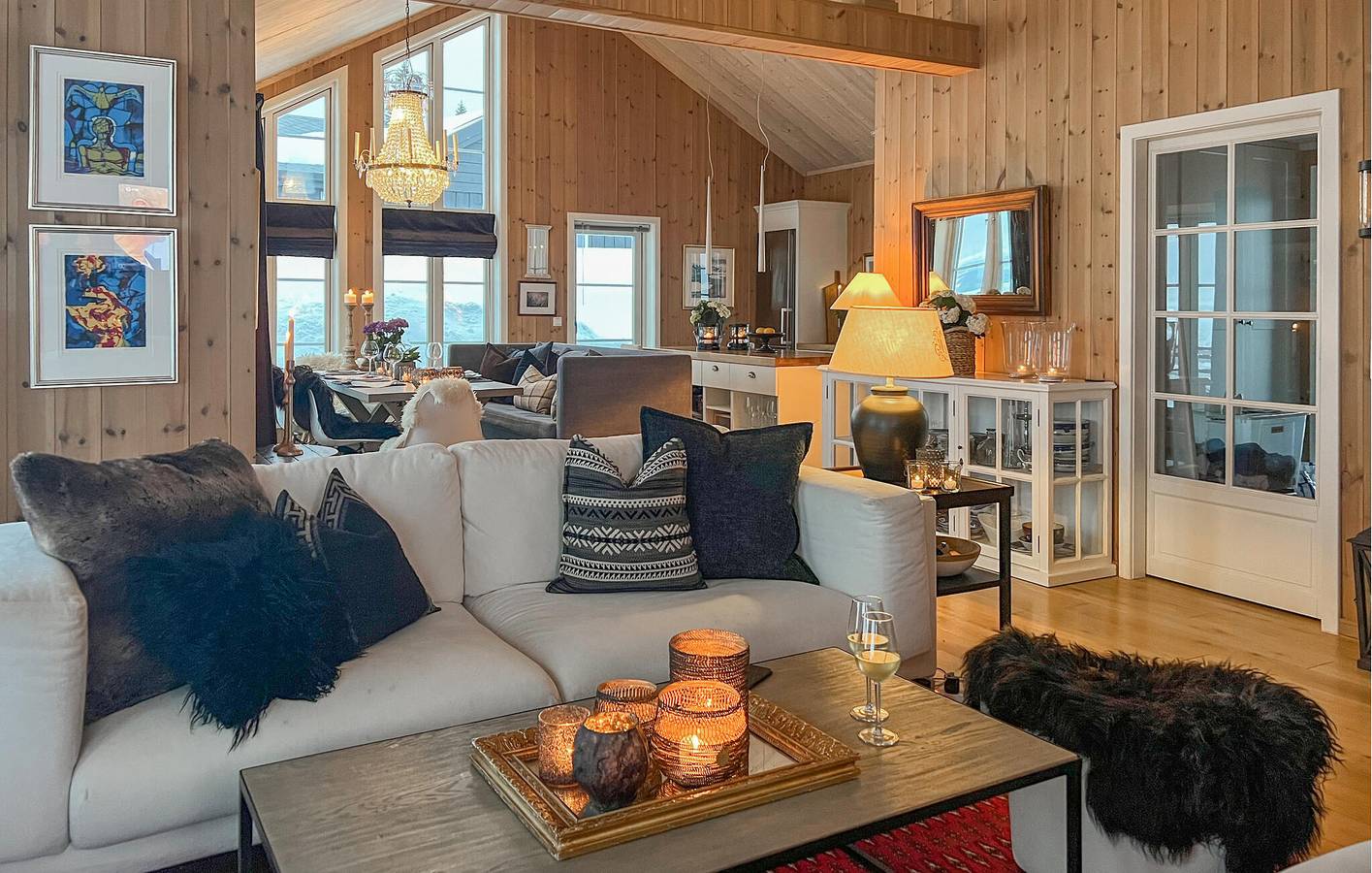 Ferienhaus für 11 Personen mit Sauna in Sjusjoen, Ringsaker
