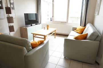 Ferienhaus für 6 Personen, mit Terrasse und Balkon/Terrasse in Nieuwvliet