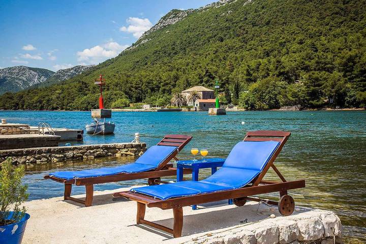 Ferienhaus direkt am Meer in Ston, Dubrovnik-Neretva