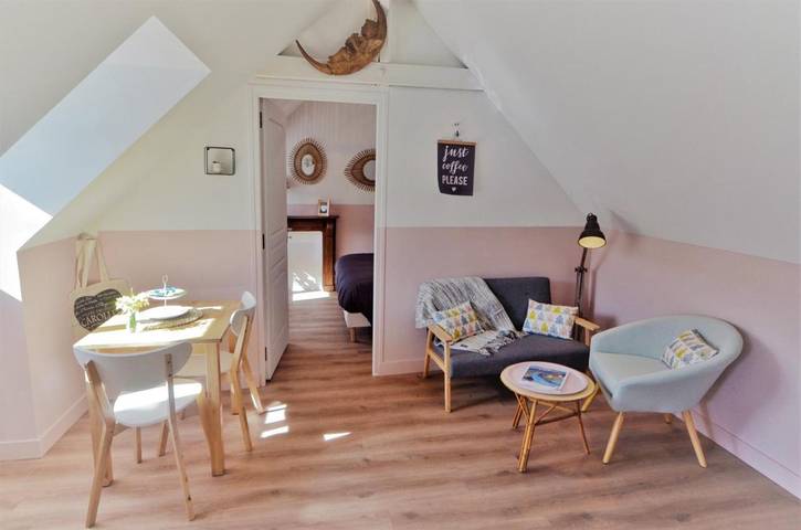 Gîte pour 3 personnes, avec Terrasse et Vue à Carolles - 3