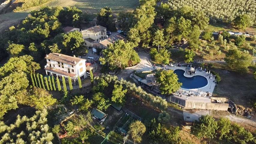 Agriturismo per 5 persone, con Giardino a Radicofani