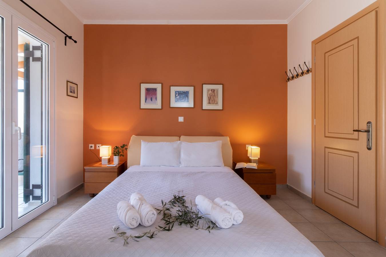 Ganze Wohnung, Ferienwohnung "Villa Votistis A2" mit Bergblick, Garten und Wlan in Karya, Griechenland