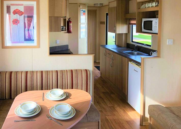 Caravan for 6 people in Chapel St. Leonards