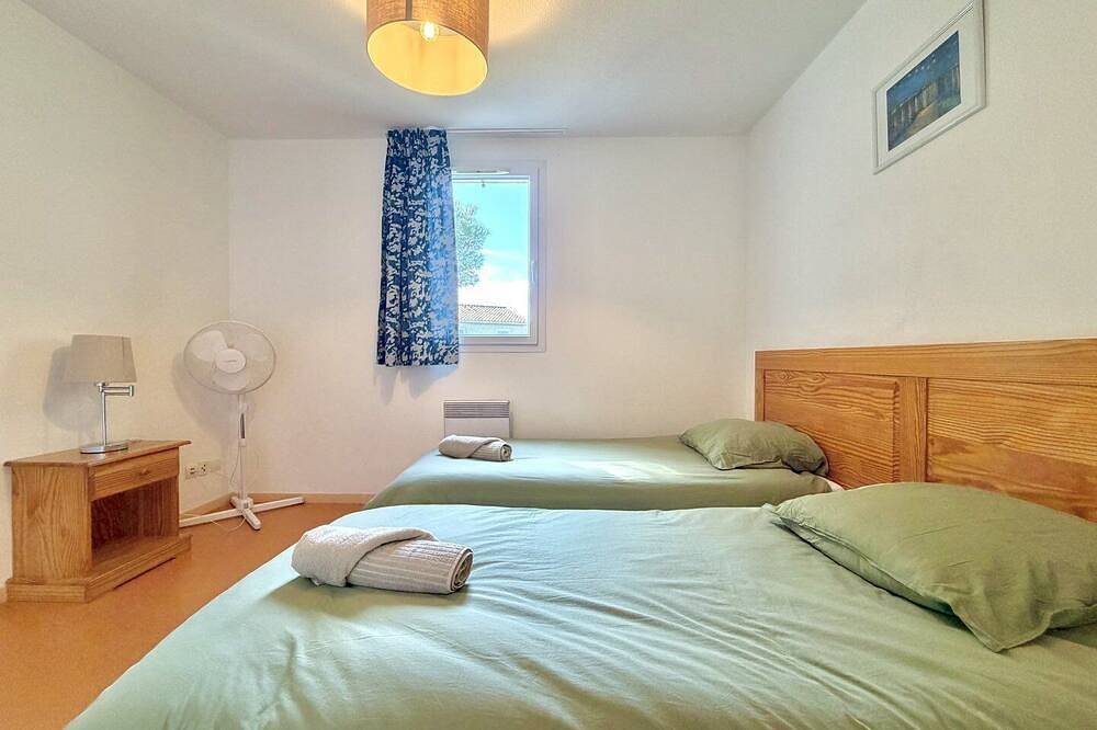 Ganze Wohnung, Les Deux Terrasses, 6 guests, Pool in Calvisson in Calvisson, Mittelmeerküste (Frankreich)