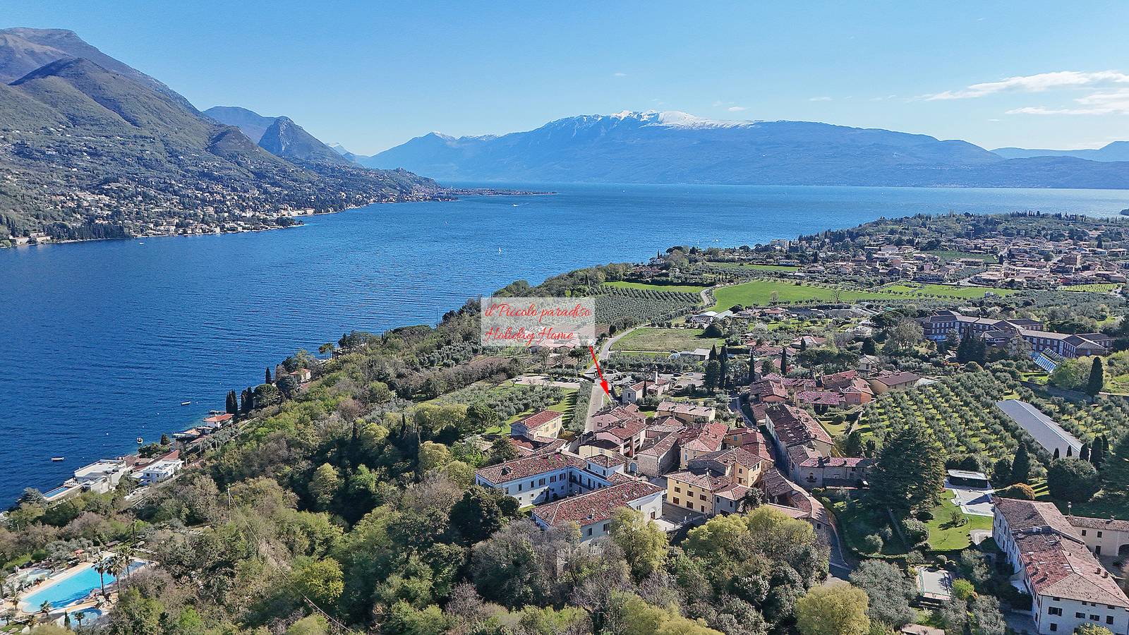 Il Piccolo Paradiso in San Felice del Benaco, Montañas Garda